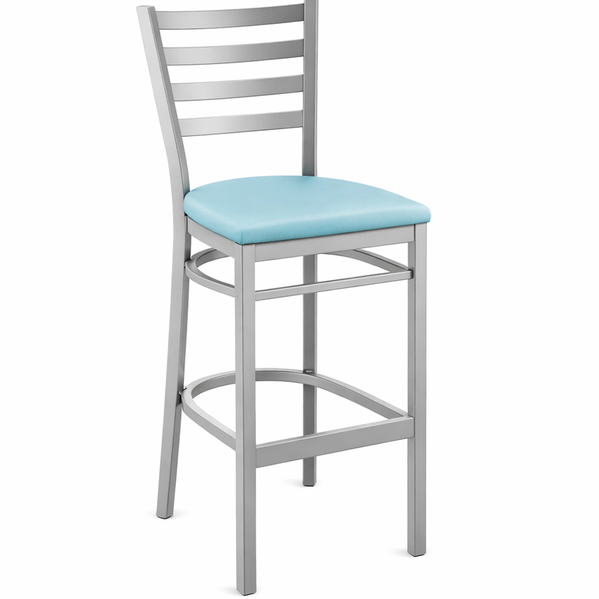 Metal Ladder Back Bar Stool